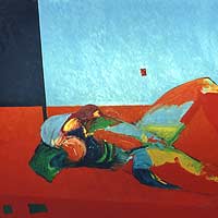 Francesca Magro, "Figura", 1985, particolare.