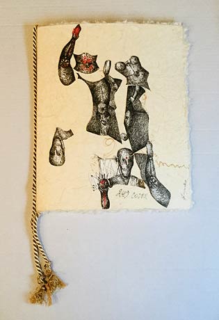 Francesca Magro, engraving from "Codex", 2019